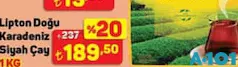 LİPTON DOĞU KARADENİZ SİYAH ÇAY 1 KG